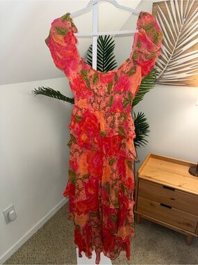 FARM Rio Blooming Floral Maxi Dress M